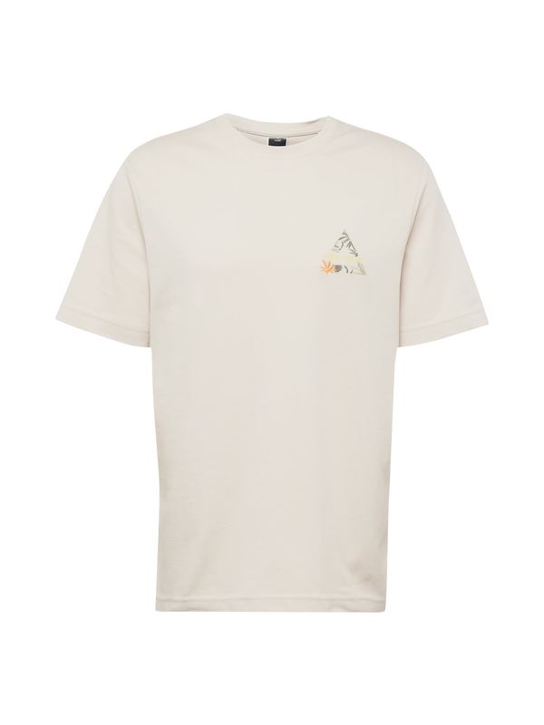 JACK & JONES JACK & JONES Тениска 'STAGGER'  бежово / жълто / тъмнозелено / оранжево