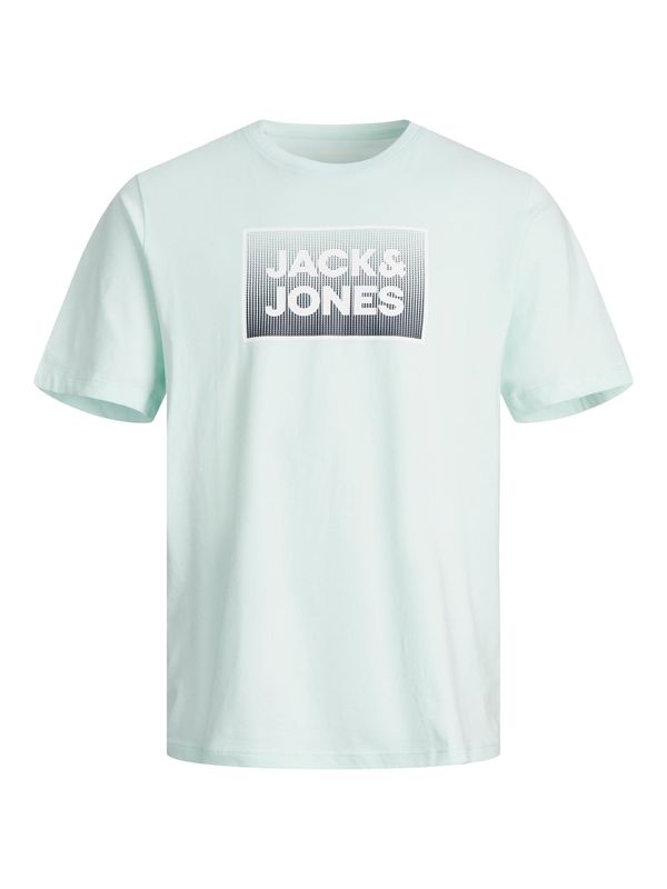 JACK & JONES JACK & JONES Тениска 'STEEL'  опал / черно / бяло