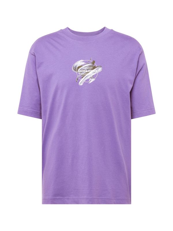 JACK & JONES JACK & JONES Тениска 'TINT'  сиво / лавандула / черно / мръсно бяло