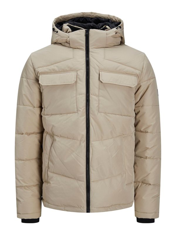 JACK & JONES JACK & JONES Зимно яке 'Brady'  бежово / черно