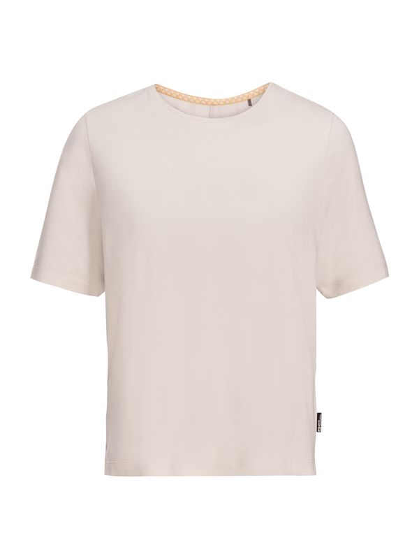 JACK WOLFSKIN JACK WOLFSKIN Функционална тениска 'TRAVEL'  телесен цвят