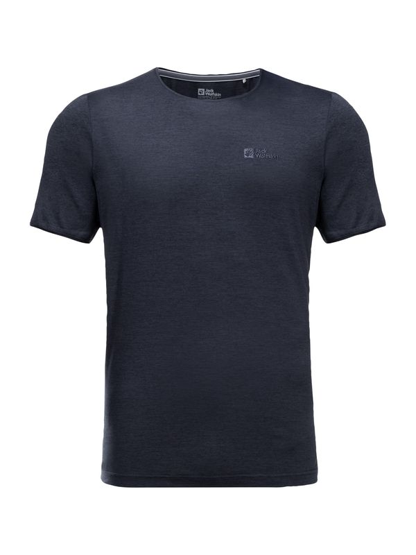JACK WOLFSKIN JACK WOLFSKIN Функционална тениска 'TRAVEL'  тъмносиньо
