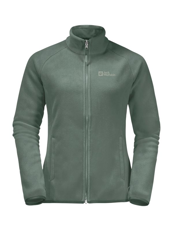 JACK WOLFSKIN JACK WOLFSKIN Функционално поларено яке 'MOONRISE'  смарагдово зелено