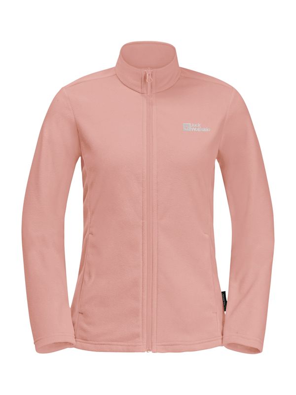 JACK WOLFSKIN JACK WOLFSKIN Функционално поларено яке 'TAUNUS'  сребърно сиво / пепел от рози / черно