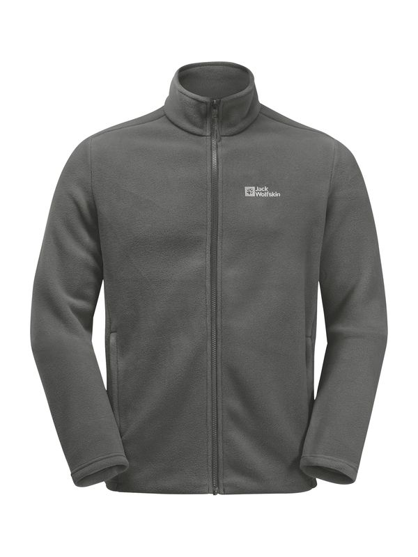 JACK WOLFSKIN JACK WOLFSKIN Функционално поларено яке 'WINTERSTEIN'  камък / светлосиво