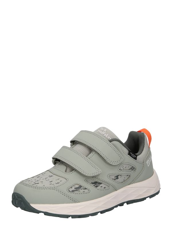 JACK WOLFSKIN JACK WOLFSKIN Ниски обувки 'Woodland 2'  каки / тъмнозелено / неоново оранжево