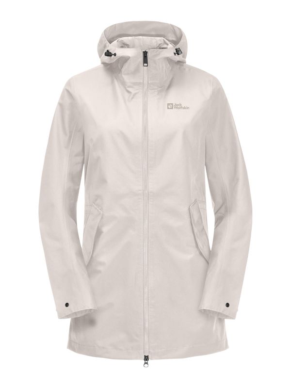 JACK WOLFSKIN JACK WOLFSKIN Външно яке 'Dakar'  светлобежово / сиво / черно