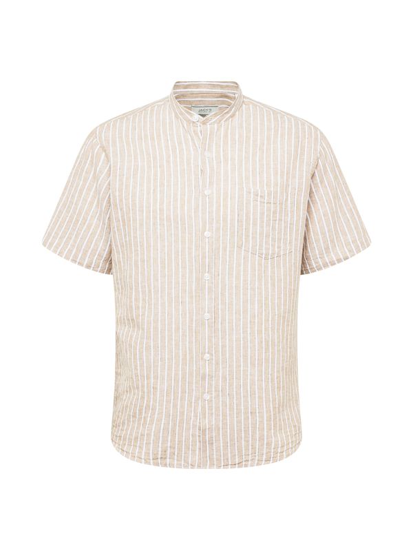Jack's Jack's Риза  цвят "пясък" / бяло