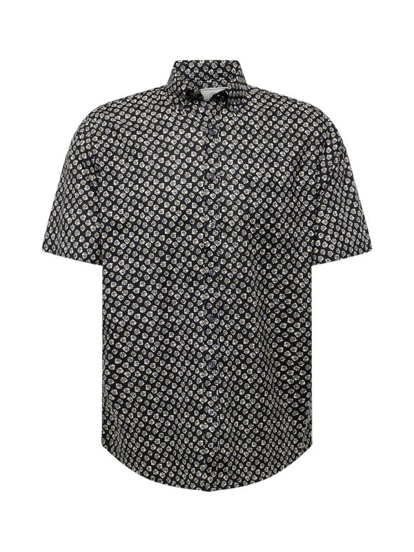 Jack's Jack's Риза  маслина / черно / бяло