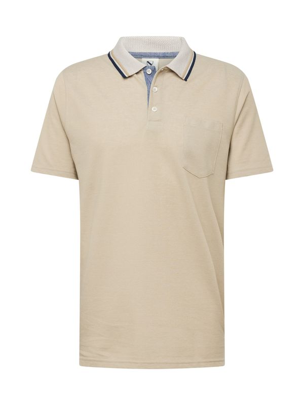 Jack's Jack's Тениска  бежово / черно