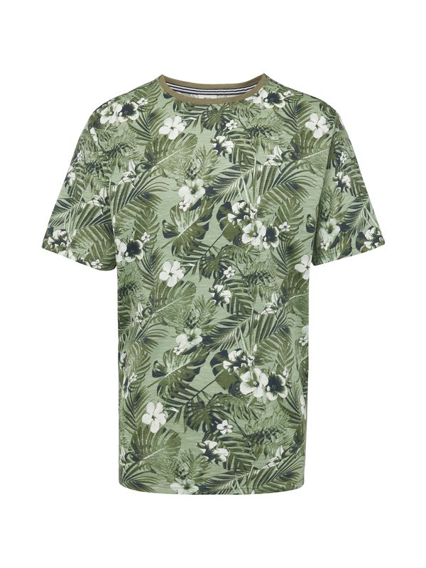 Jack's Jack's Тениска  зелено / елхово зелено / пастелно зелено / бяло