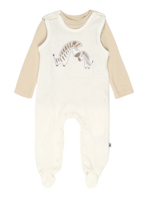 JACKY JACKY Бебешки гащеризони/боди  кремаво / светлобежово