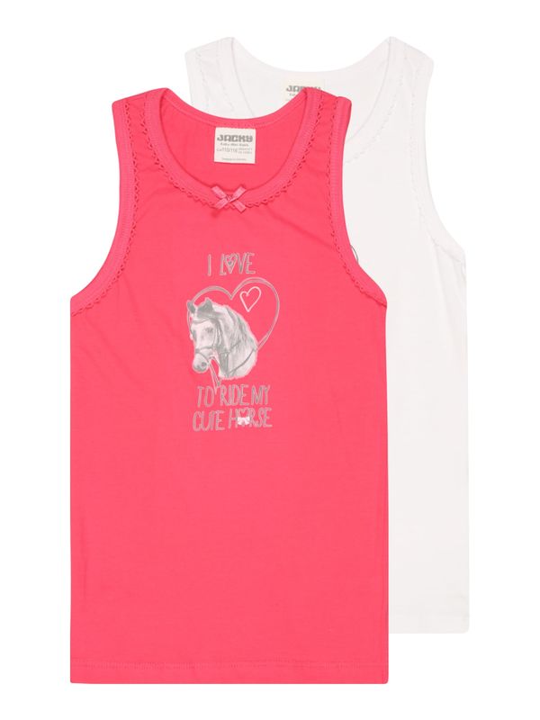 JACKY JACKY Потник  сиво / розово / бяло