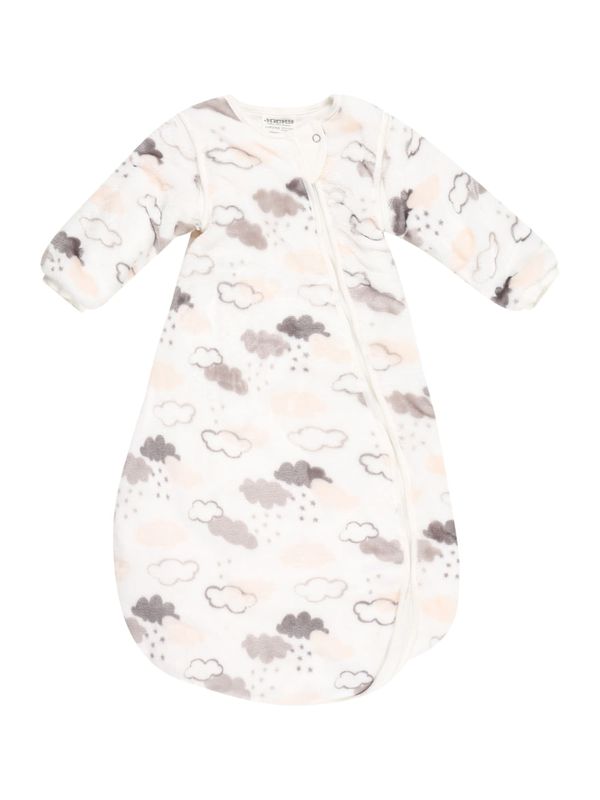 JACKY JACKY Спален чувал 'STARS'  тъмносиво / бледорозово / бяло