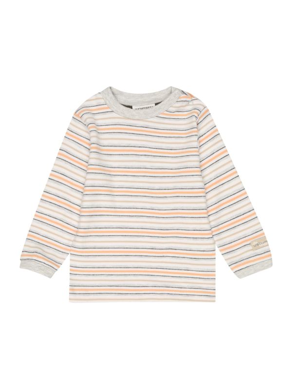 JACKY JACKY Тениска 'Lama'  морскосиньо / светлооранжево / черно / мръсно бяло