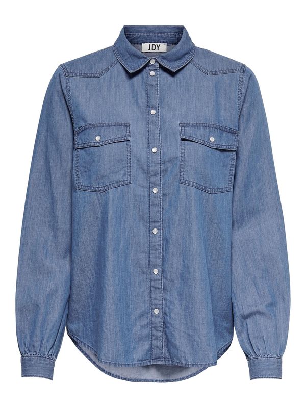 JDY JDY Блуза 'BELLA'  син деним
