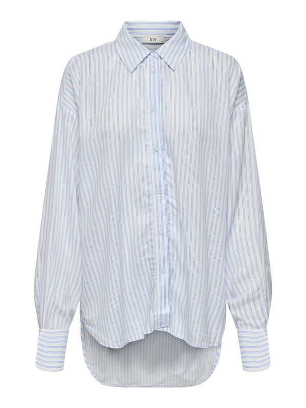 JDY JDY Блуза 'GRACE'  небесносиньо / бяло