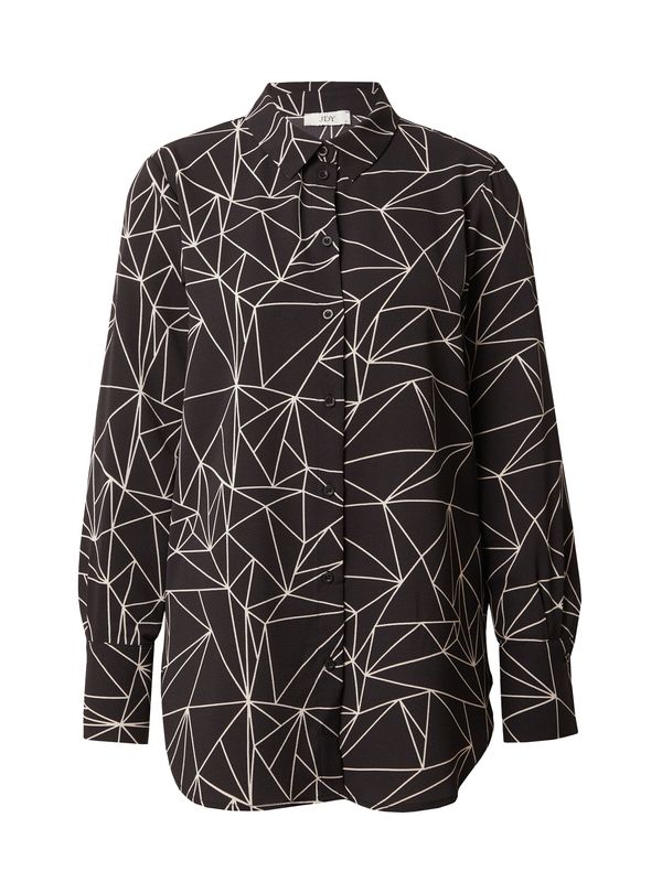 JDY JDY Блуза 'PIPER'  светлобежово / черно