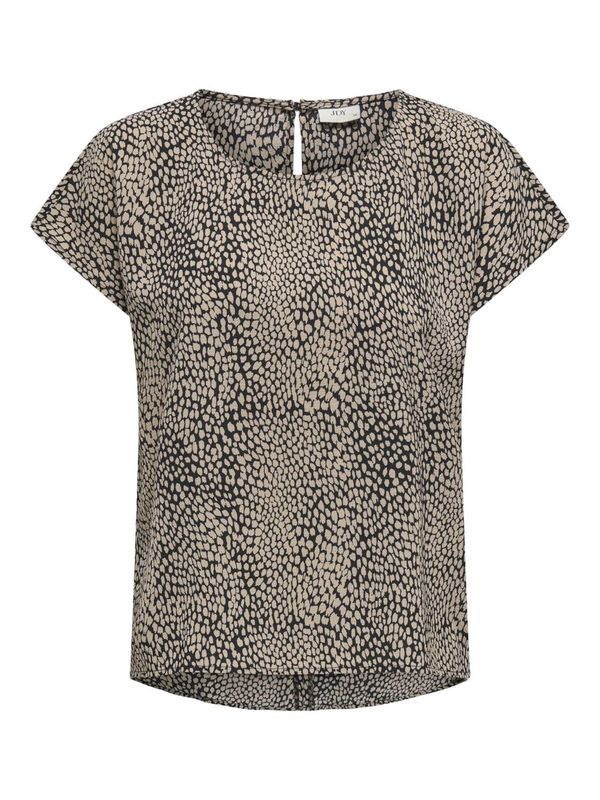 JDY JDY Блуза 'PIPER'  светлокафяво / черно