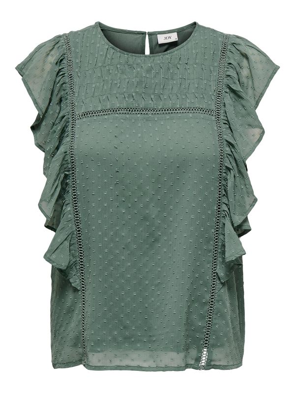 JDY JDY Блуза 'SOUL'  тъмнозелено