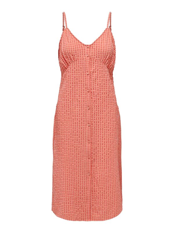 JDY JDY Лятна рокля 'Milo'  корал / бледорозово