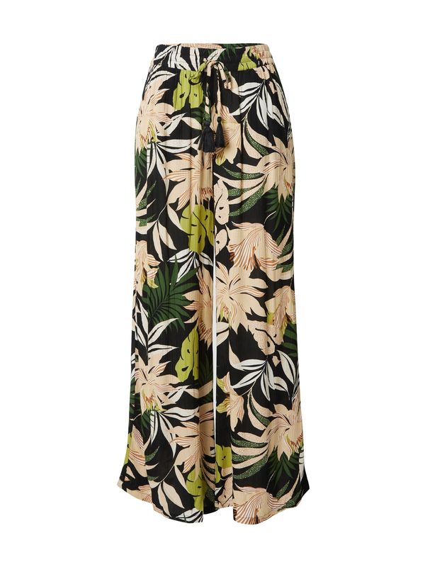 JDY JDY Панталон 'BREE'  бежово / маслина / черно / бяло