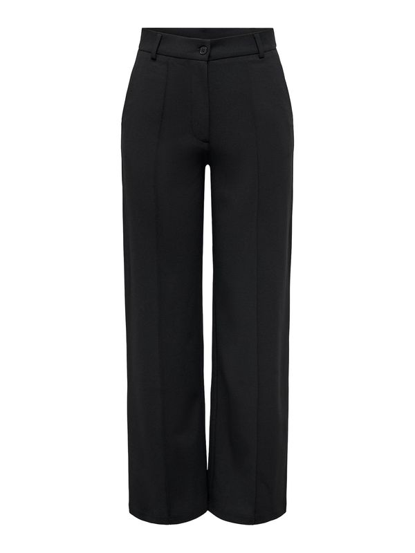 JDY JDY Панталон с ръб 'GEGGO'  черно