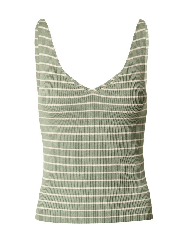 JDY JDY Плетен топ 'NANNA'  бежово / маслина