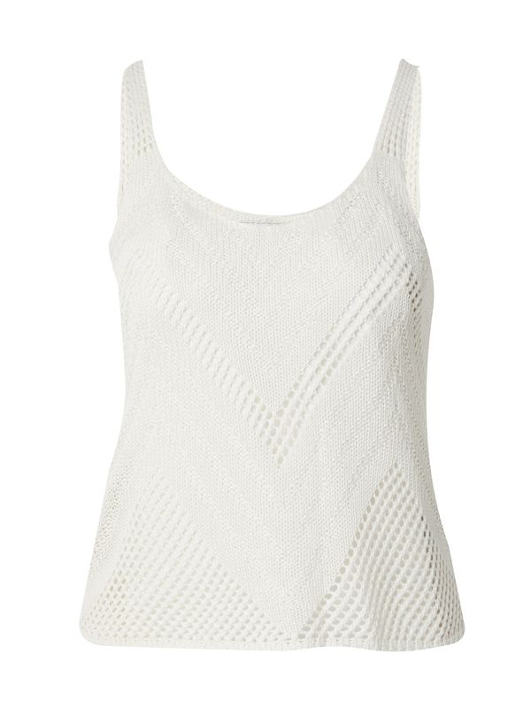 JDY JDY Плетен топ 'SUN'  бяло