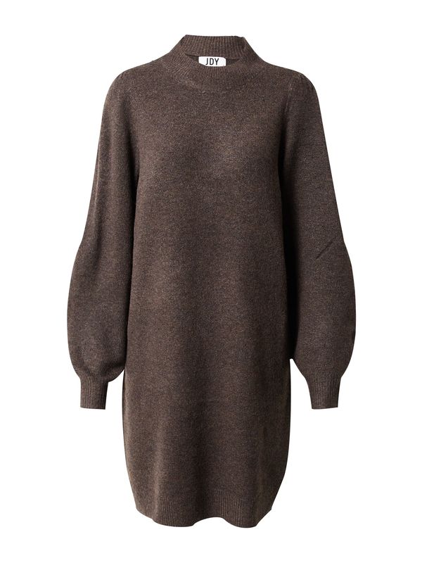 JDY JDY Плетена рокля 'Rue'  тъмнокафяво