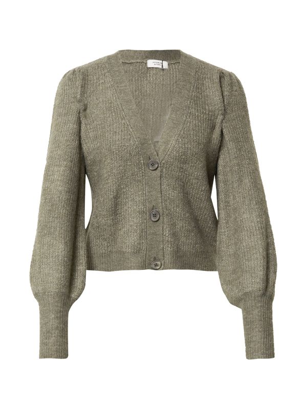 JDY JDY Плетена жилетка 'Drea'  тъмнозелено