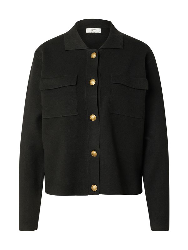 JDY JDY Плетена жилетка 'PRIME LIFE'  злато / черно