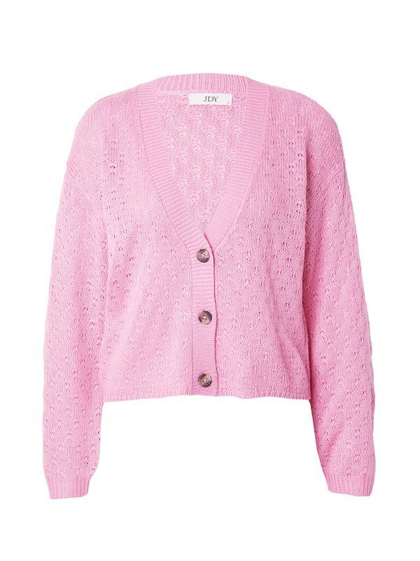 JDY JDY Плетена жилетка 'SUN MIA'  бледорозово