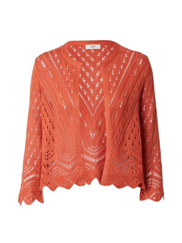 JDY JDY Плетена жилетка 'SUN'  тъмнооранжево