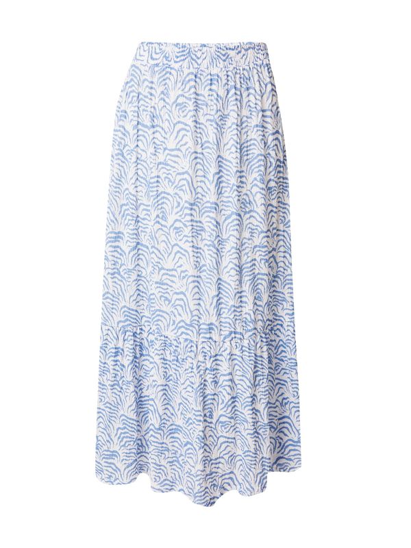 JDY JDY Пола 'LIVE'  сапфирено синьо / бяло