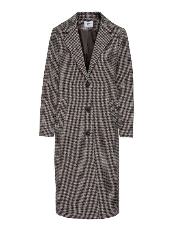 JDY JDY Преходно палто 'Emma'  екрю / шоколад / черно