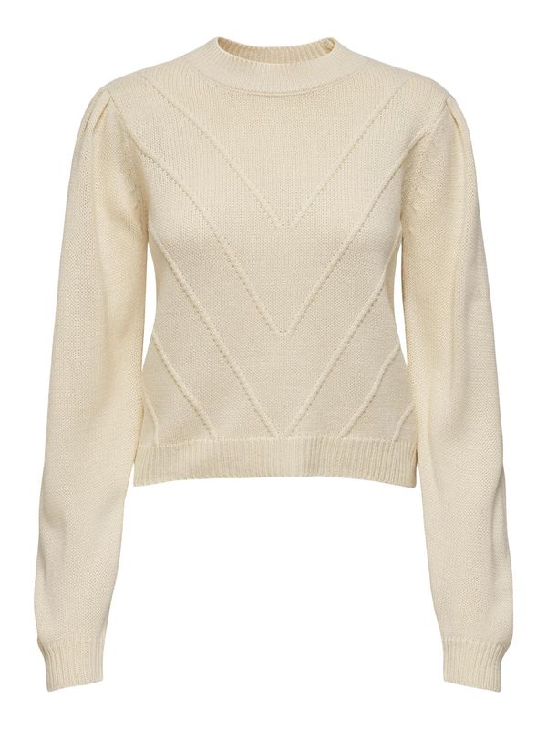 JDY JDY Пуловер 'Cikka'  цвят "пясък"