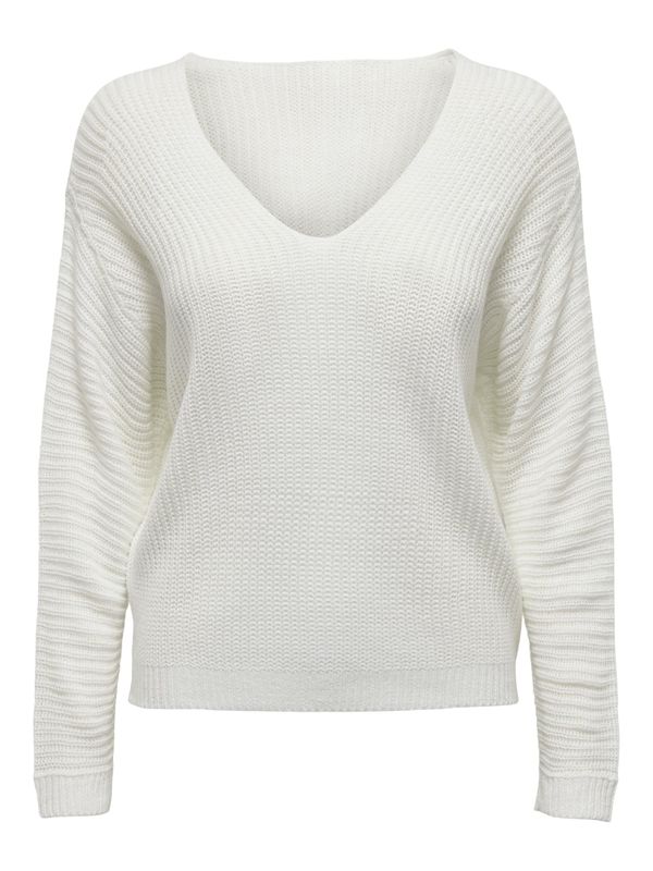 JDY JDY Пуловер 'JUSTY MAYA'  бяло