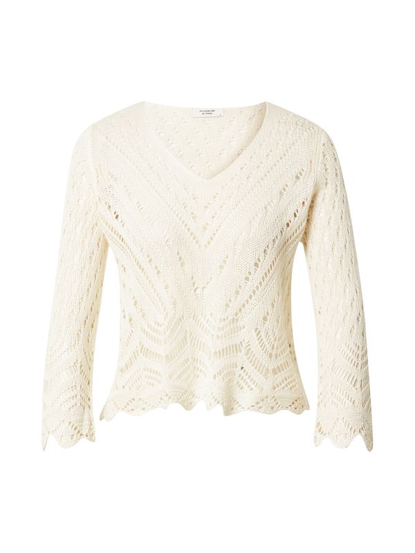 JDY JDY Пуловер 'New Sun'  бял памук