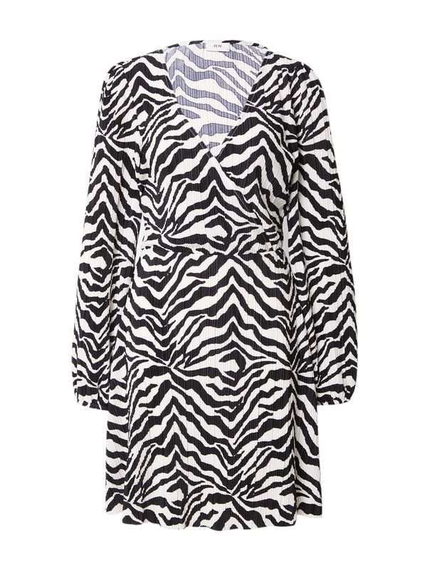 JDY JDY Рокля 'BRAVO'  черно / бяло