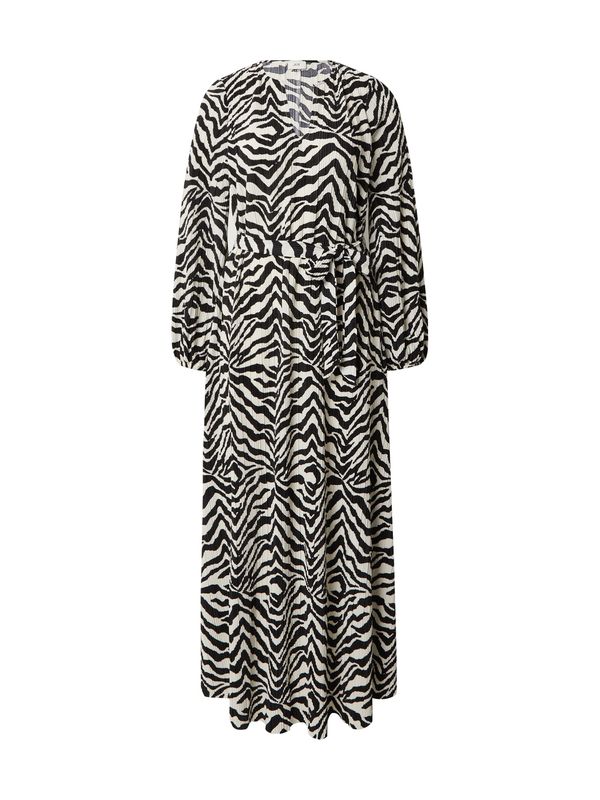 JDY JDY Рокля 'BRAVO'  кремаво / черно