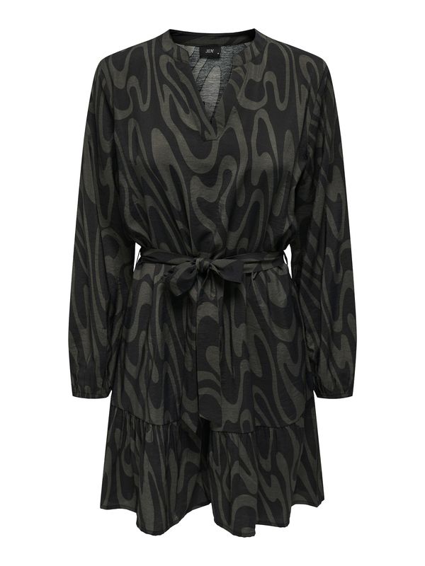 JDY JDY Рокля 'CAMILLE'  каки / черно