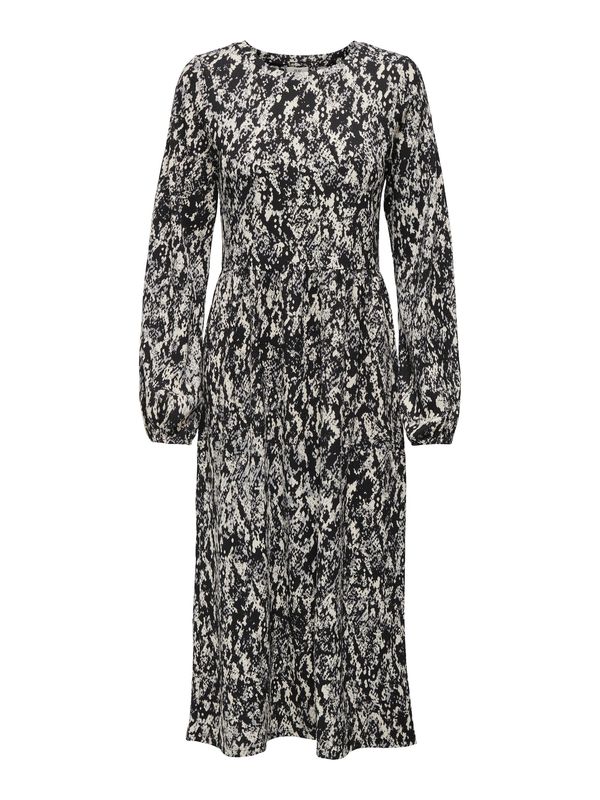 JDY JDY Рокля 'CLAUDE'  черно / бяло
