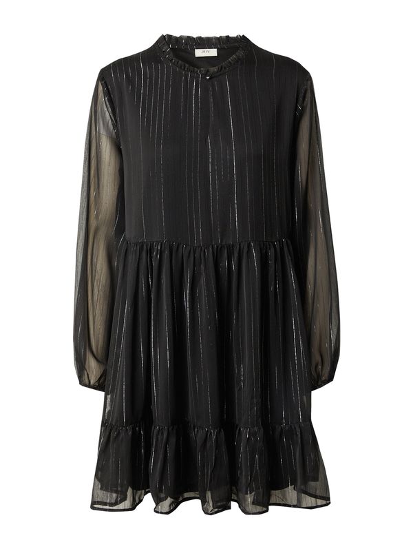 JDY JDY Рокля 'CODY'  черно / сребърно