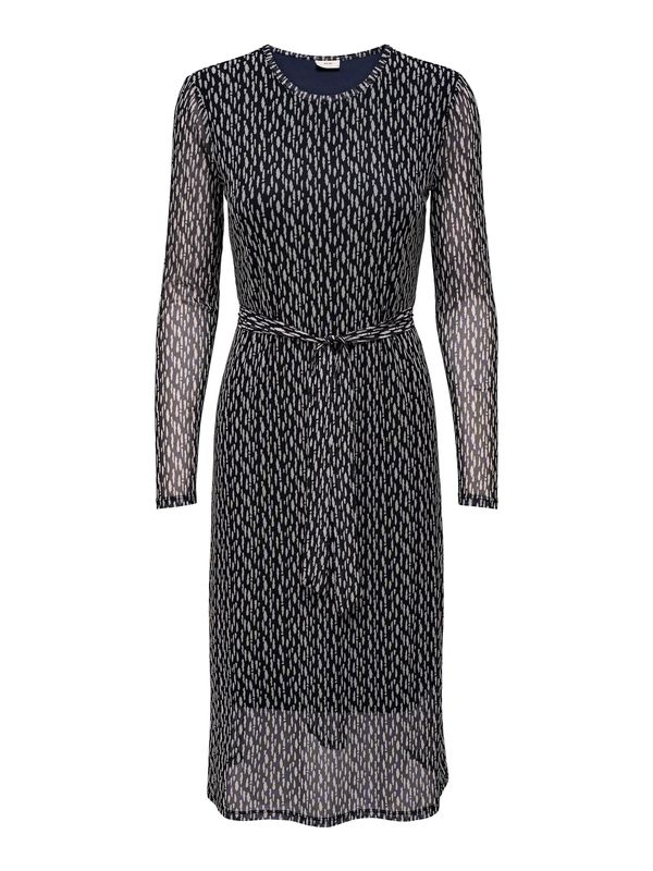 JDY JDY Рокля 'ELSA'  бежово / нощно синьо