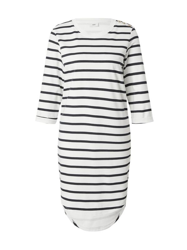 JDY JDY Рокля 'IVY'  тъмносиньо / бяло