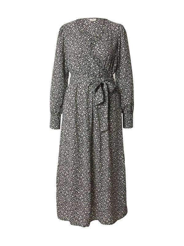 JDY JDY Рокля 'LESLEY'  зелено / черно / бяло