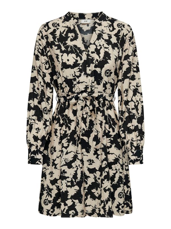 JDY JDY Рокля 'MIRIAM'  светлобежово / черно