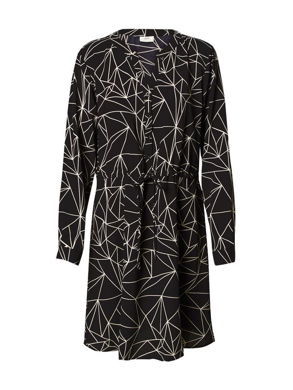 JDY JDY Рокля 'PIPER'  черно / бяло