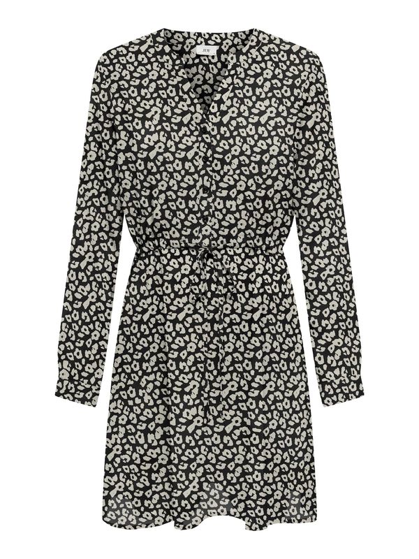 JDY JDY Рокля 'PIPER'  светлосиво / черно